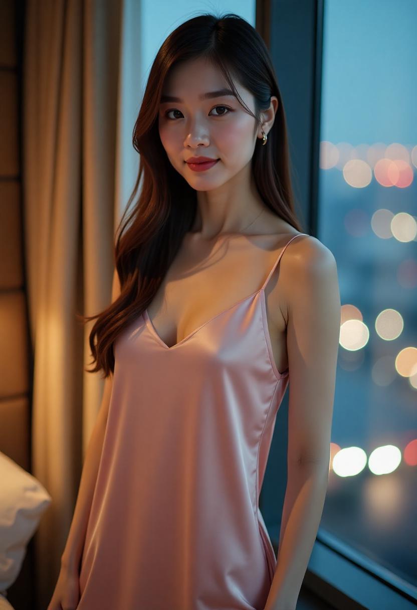 亚麻发色染后护理记录
